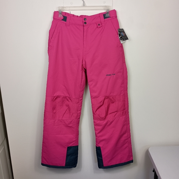 Arctix Snow Pants Fuchsia XL Girls Reinforced Knees Seat Water Wind Resist -35°F - Picture 16 of 16